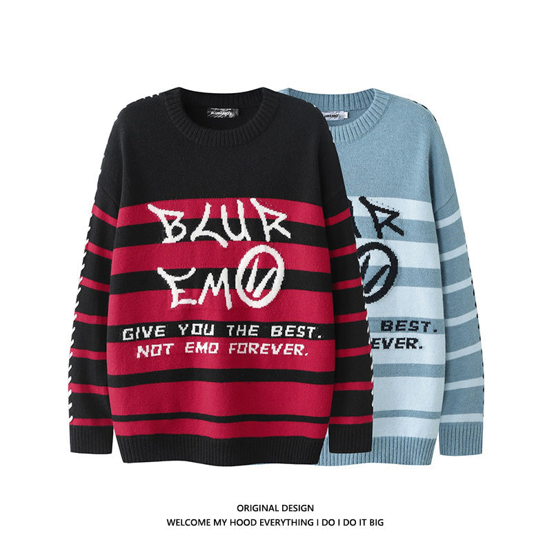 Male And Female Couple Student Versatile Casual Sweater