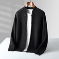 Button Warm Thickened Wool Coat