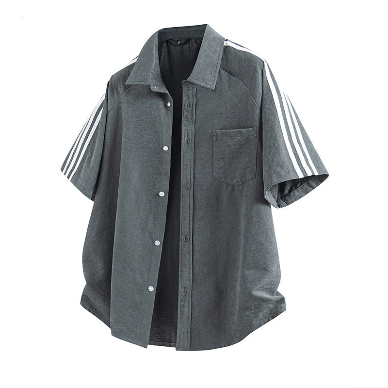 Shirt Men's Summer Thin Short-sleeved Casual Top