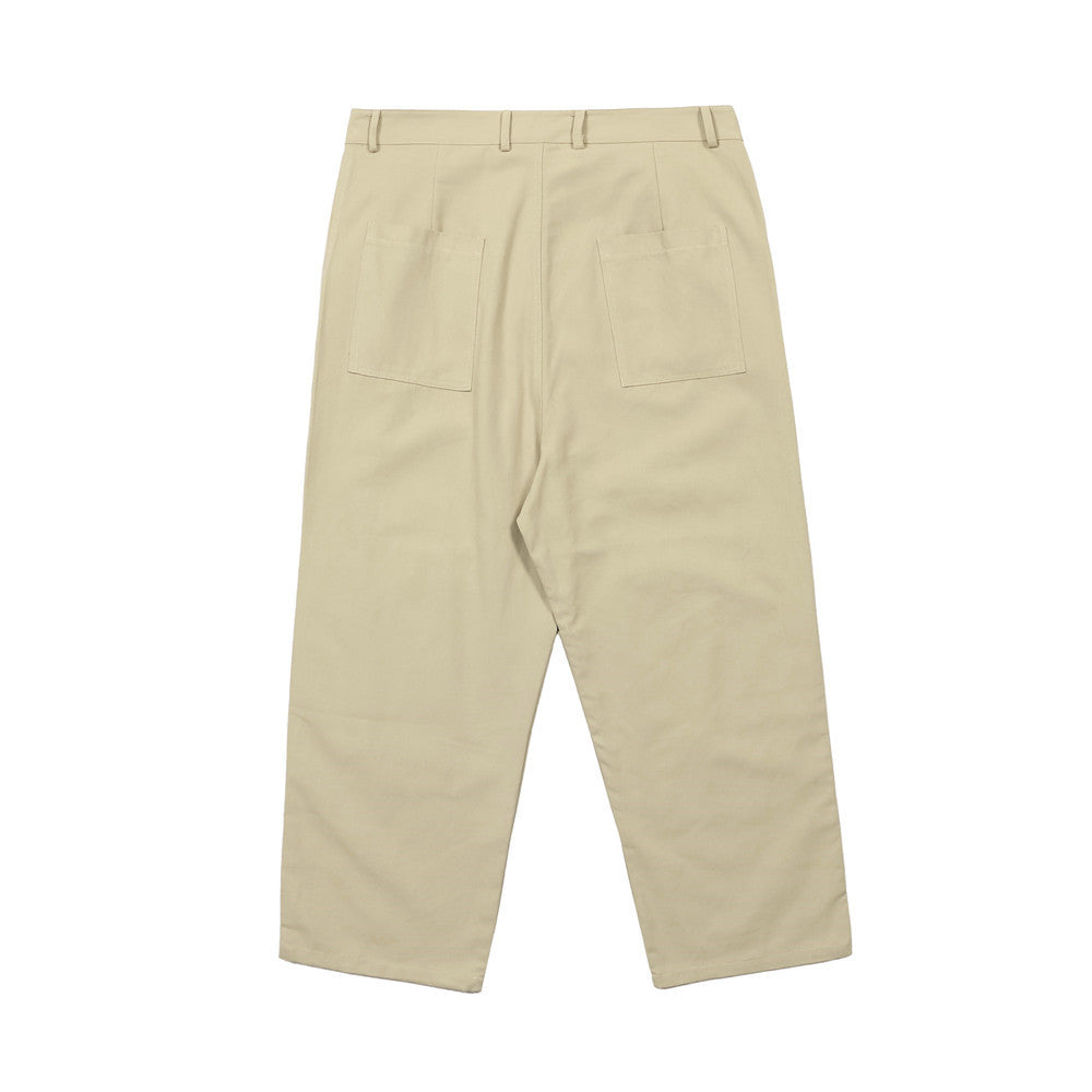 Wide Leg Pants Men's European And American Trendy Brand Canvas Casual Pants