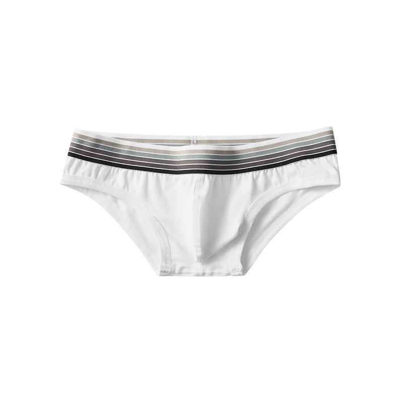 Light Pink Men's Underwear Low Waist Sexy Fashion Trend Cotton Thin