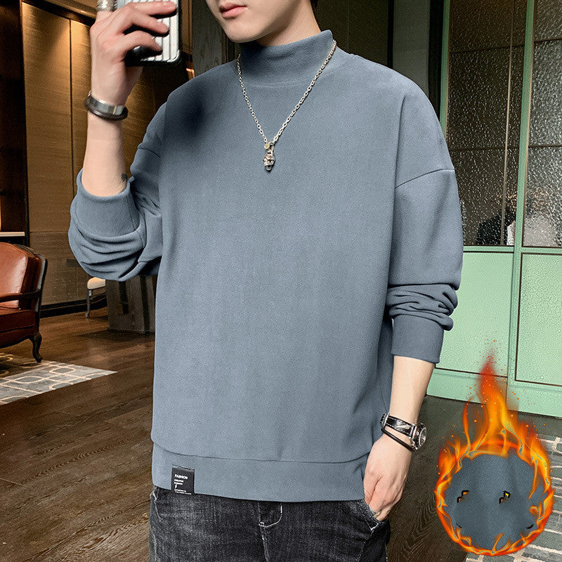Double-sided Velvet Loose Trend Round Neck sweatshirt
