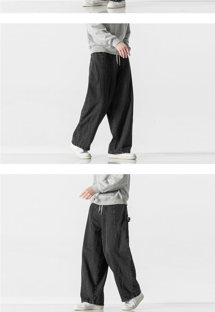 Men's Plus Size Casual Loose Jeans