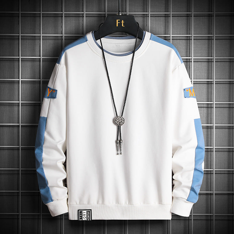Men's Sweater Autumn Long-sleeved T-shirt Men's Loose