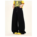Personalized Letter Jeans Hip Hop Ins Trendy High Street Fashionable Pu Handsome Trousers