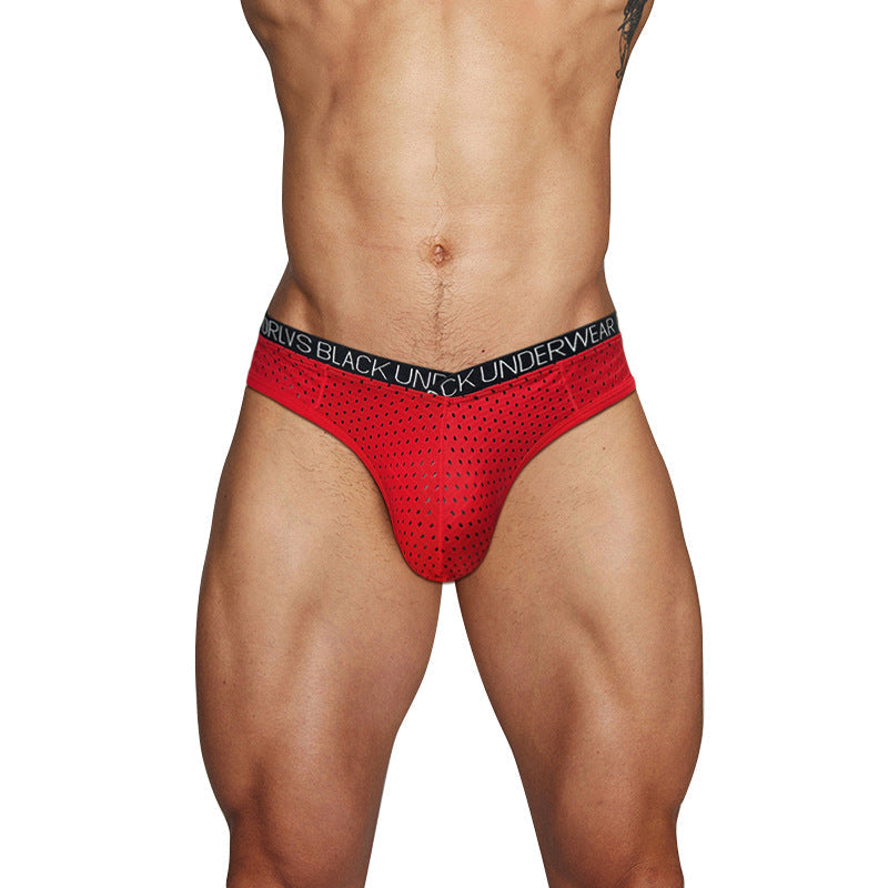 Mesh Breathable Men's Fitness Sports Fashion Underwear