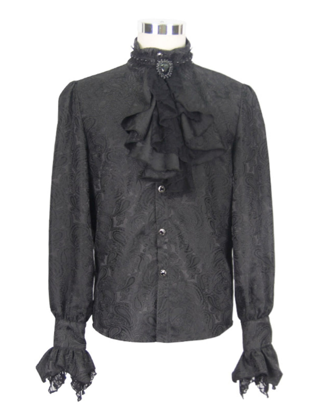 Men's Retro European British Medieval Court Style Shirt