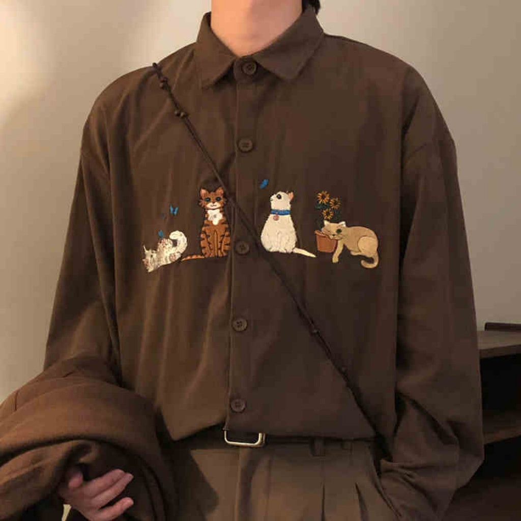 Long Sleeved Men's And Women's Shirts