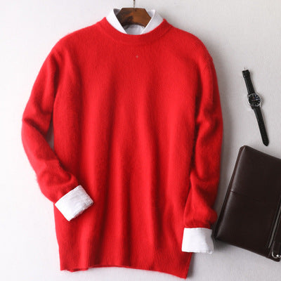 Autumn And Winter New Cashmere Mink Sweater