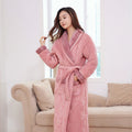 Thickened And Lengthened Coral Fleece Quilted Flannel Winter Clothes