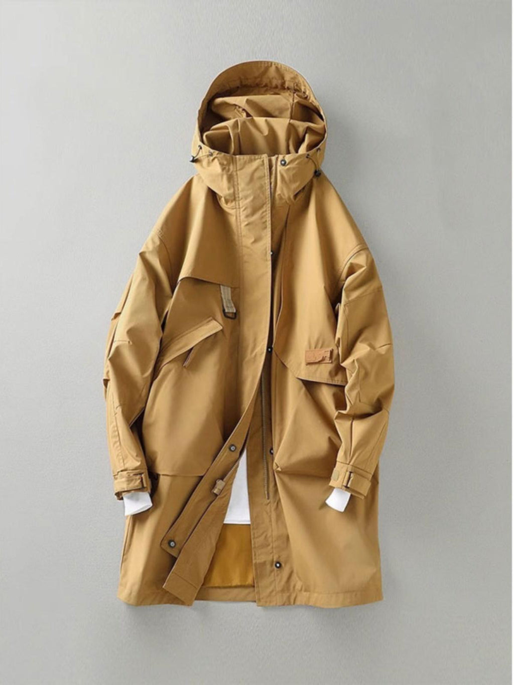 Trench Coat Men's Spring And Autumn Mid-length