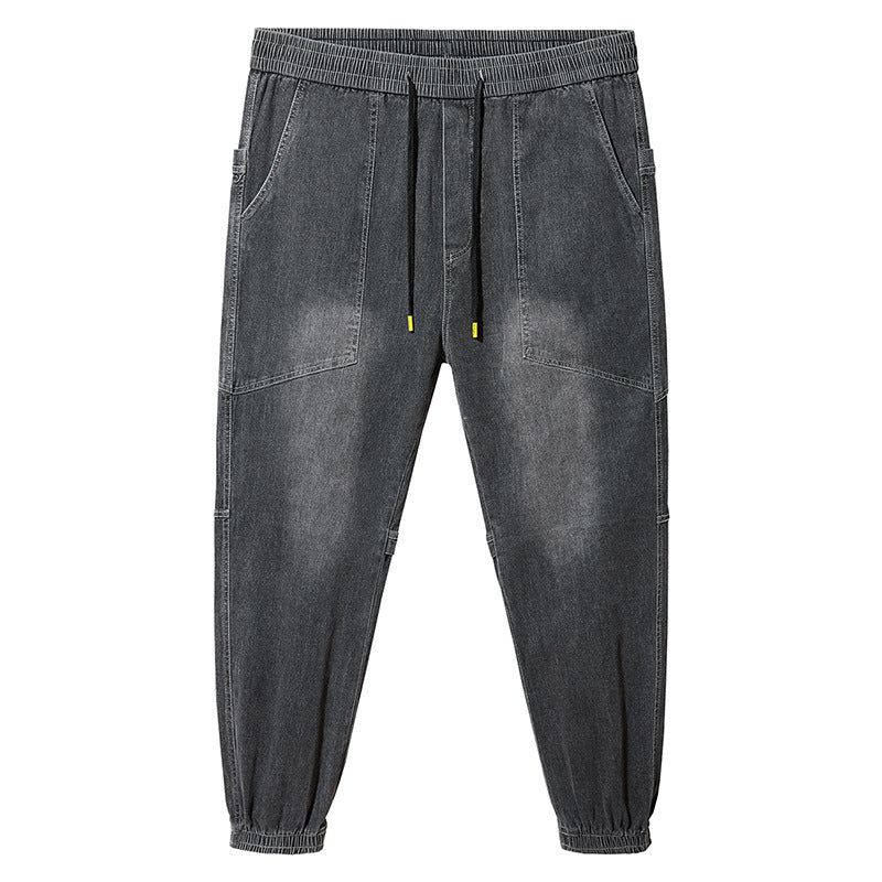 Plus Size Male Stretch Skinny Jeans