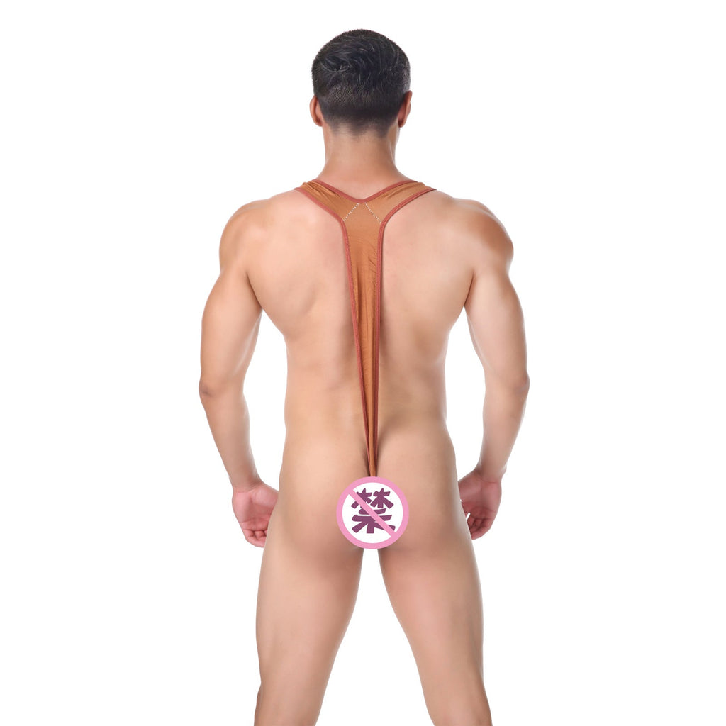 Men's Underwear Christmas Elk Sexy Jumpsuit European And American New Year