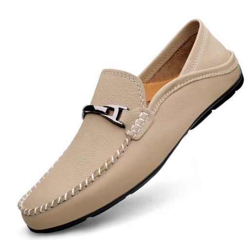 Breathable Soft Bottom Lazy Simple Slip-on Breathable Gommino