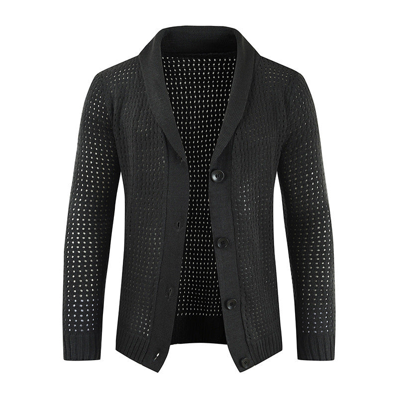 Men's Casual Loose Knit Sweater Personality
