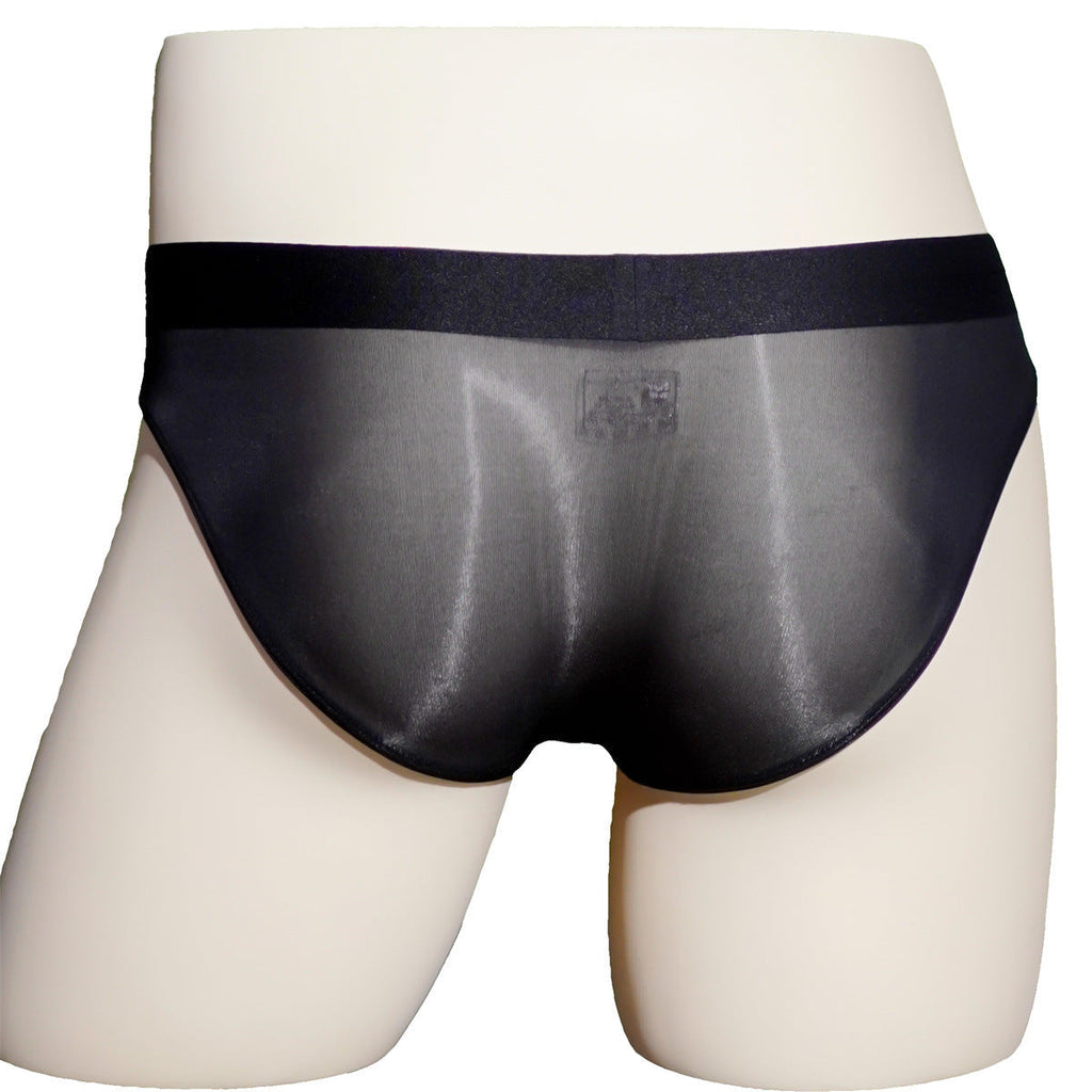 Ultra-Thin Shiny See-through Briefs Men's Underwear