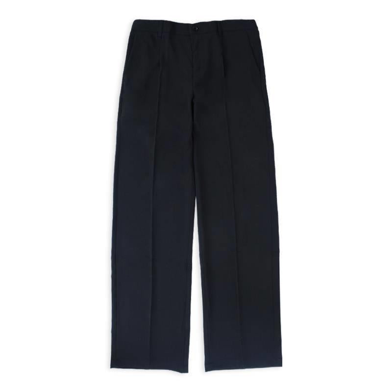 Straight-leg  Wide-leg Cropped Suit Pants