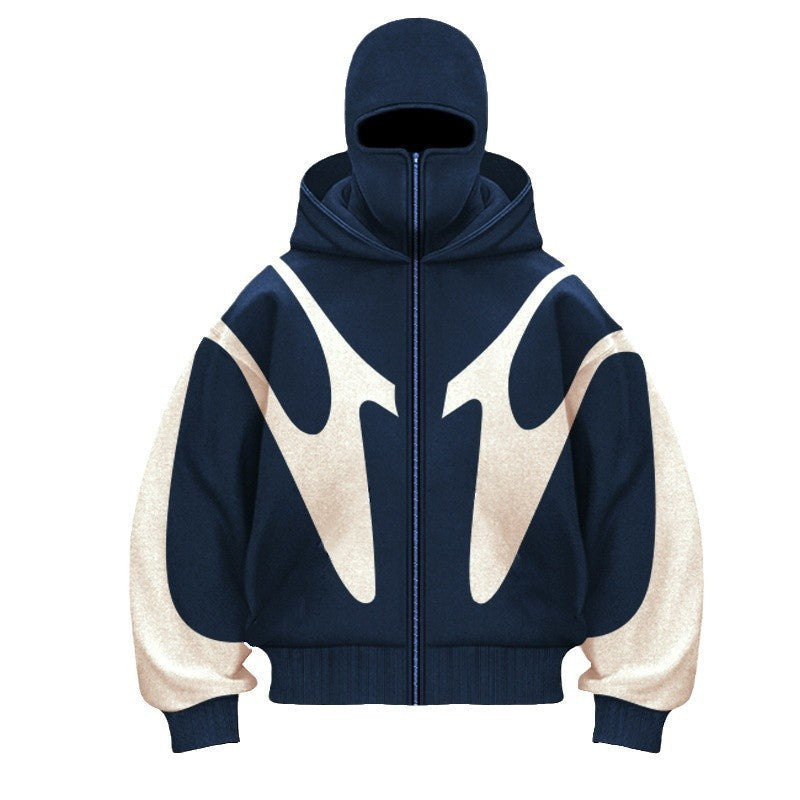Double Hooded Sweater Autumn And Winter