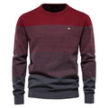 New Contrasting Color Men's Sweater