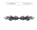 Flame One-piece Sunglasses Men And Women Catwalk Decorative Sunglasses