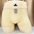 Fully Transparent Male Boxer Shorts Ultra Thin PrintedSolid