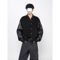 New Simple Harajuku Trendy All-matching New Japanese Ins Popular Lazy Leather Coat