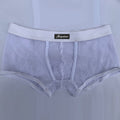 Men's Underwear Mesh Breathable Boxers Transparent
