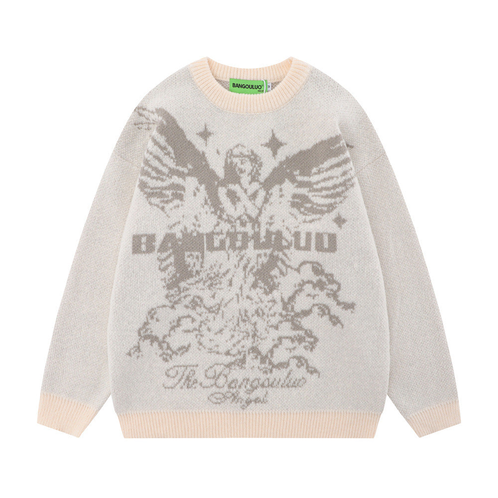 American Statue Angel Sweater Casual Men