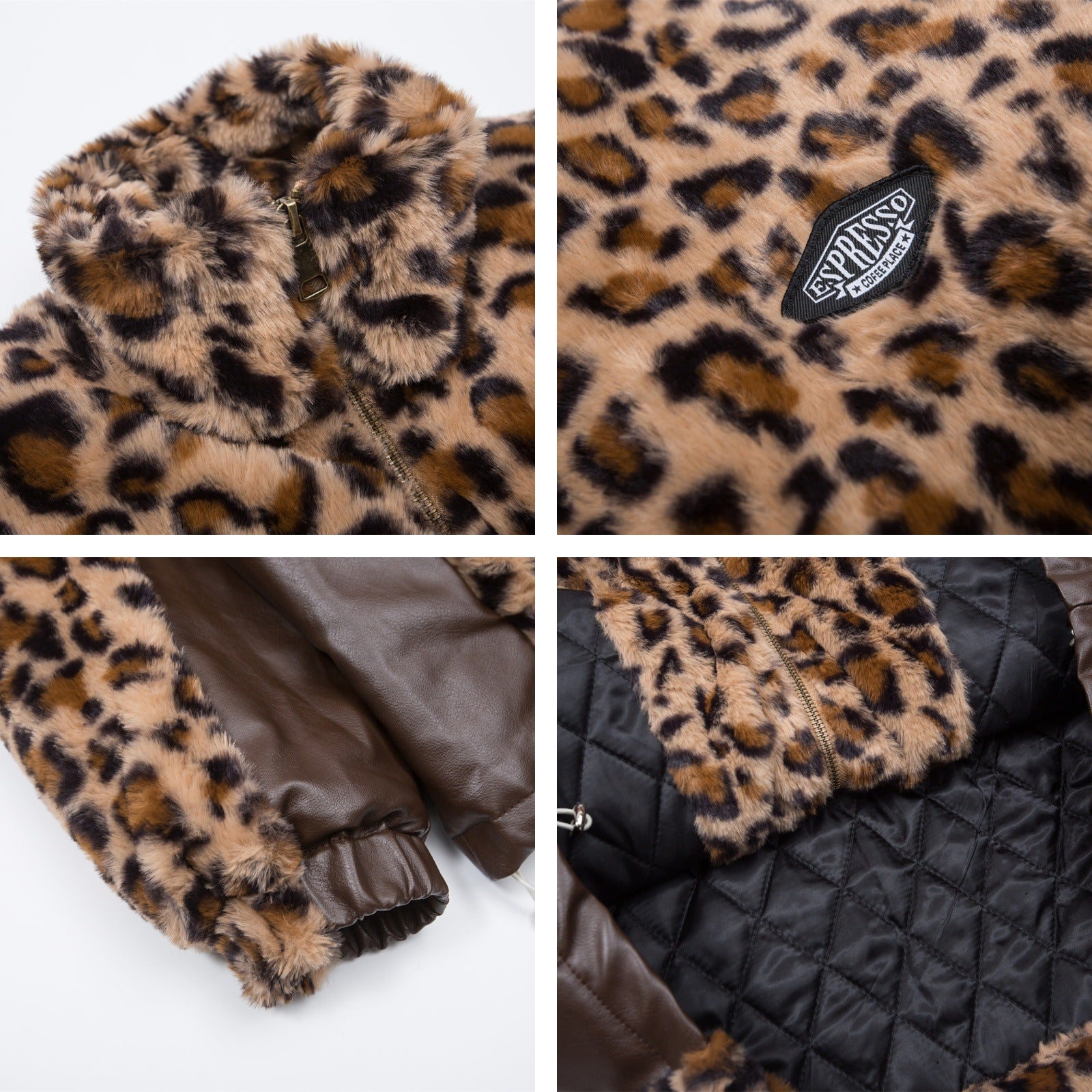Fashion Men's And Women's Retro Cotton-padded Coat