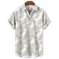 Breathable Quick-drying Casual Sports Short Sleeve 3D Printing Flower