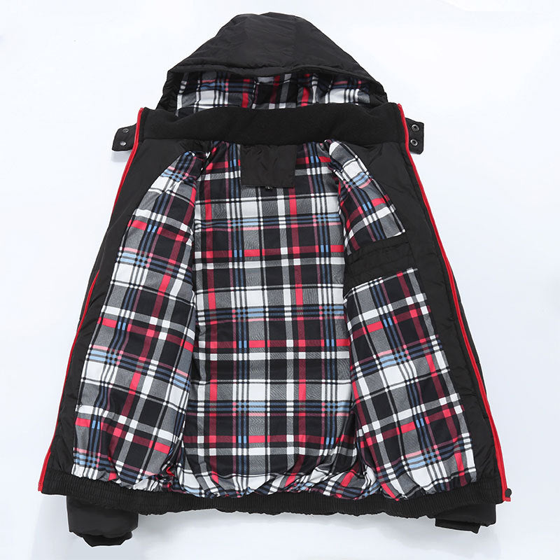 Men's Mid-length Sports Down Cotton jacket