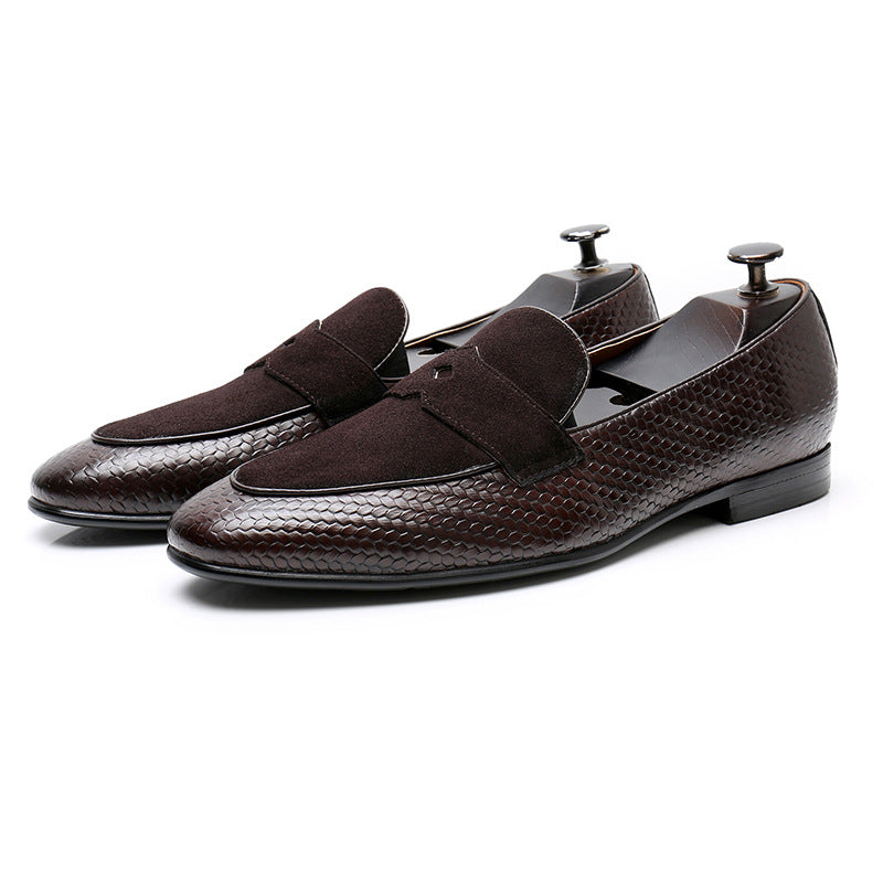 Men's Low-top Breathable Business Leather Shoes