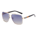 Retro Square Frame Men's Sunglasses