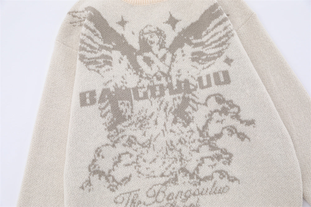 American Statue Angel Sweater Casual Men