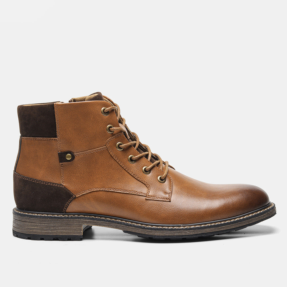 Outdoor Work Boots Men's Warm Plus Size Men's Shoes