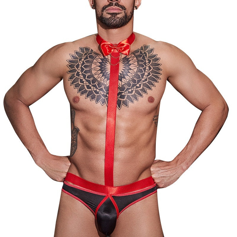 Fake Mother Lace Up A Sexy Fake Mother Lace Up One Piece Sexy Underwear