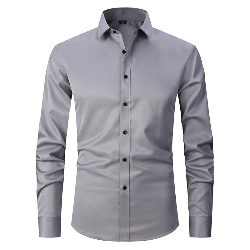 Stretch Long Sleeve Shirt Men's Work