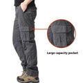 Cotton Tooling Plus Size Trousers Multi-pocket Wear-resistant