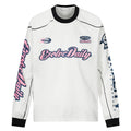 Letter Printed Mesh Breathable T-shirt For Men