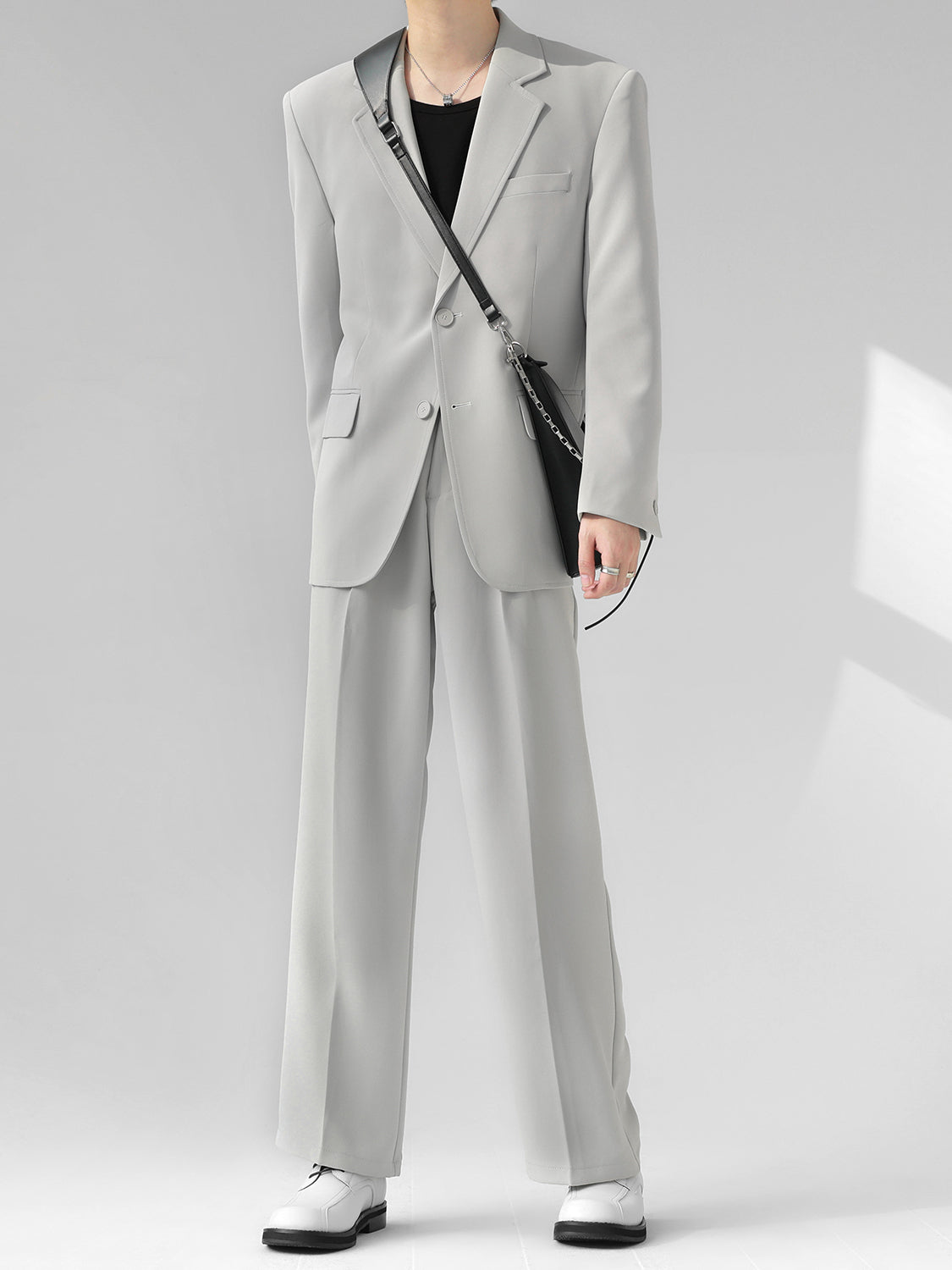 Advanced Abstinence Color Suit Loose Drape
