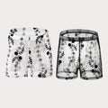 Mesh Sexy Arrow Loose Four-corner Transparent Lace Personality Pants