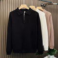 Autumn And Winter High-grade Half Zipper Sweater