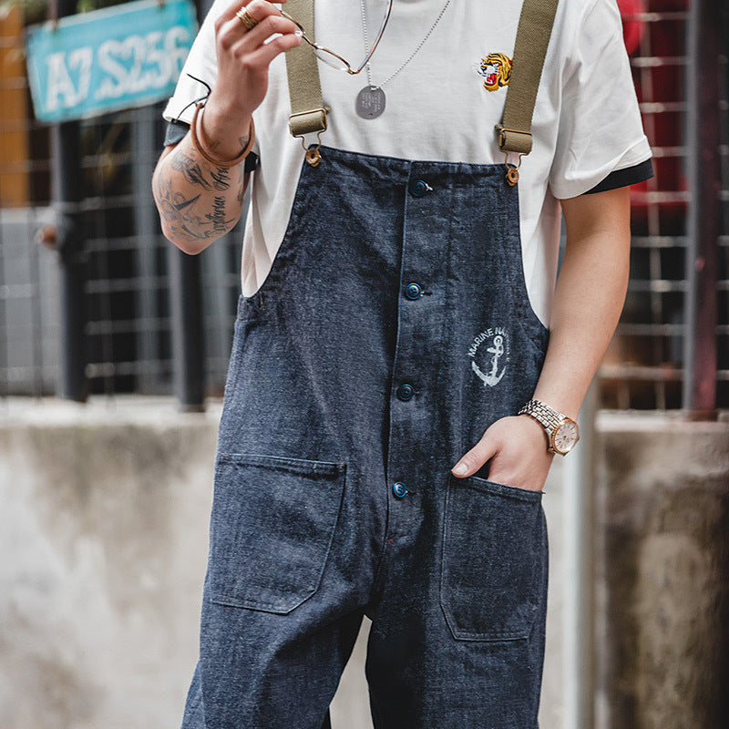 Men's American-style Retro Straight Jeans