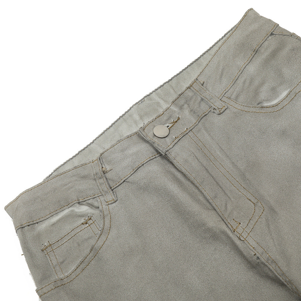 Men's And Women's American Retro Flared Jeans