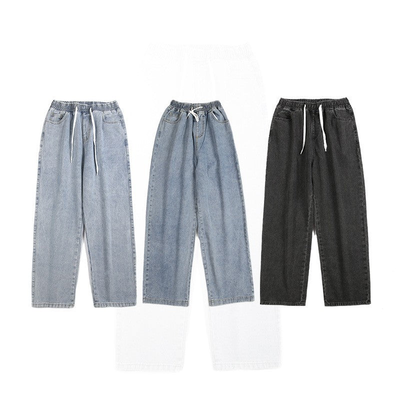 American Retro Washed Jeans For Men