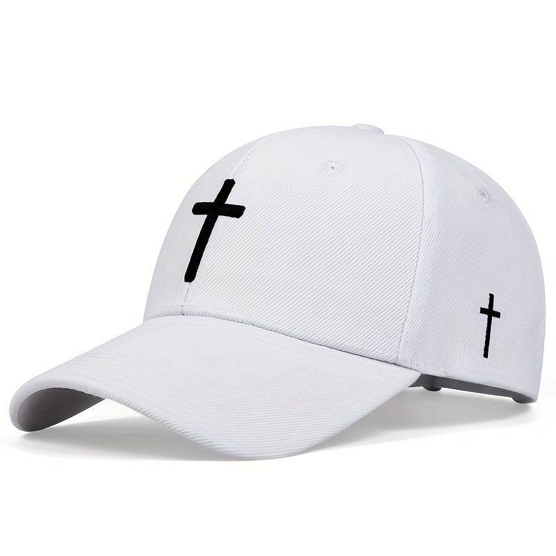 Embroidered Fur-like Green Baseball Cap Sun Protection