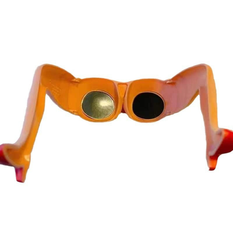 Novel Personality Leg Hip Sunglasses