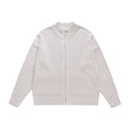 Spring And Autumn Stand Collar Cardigan Sweater Men's Street American Style