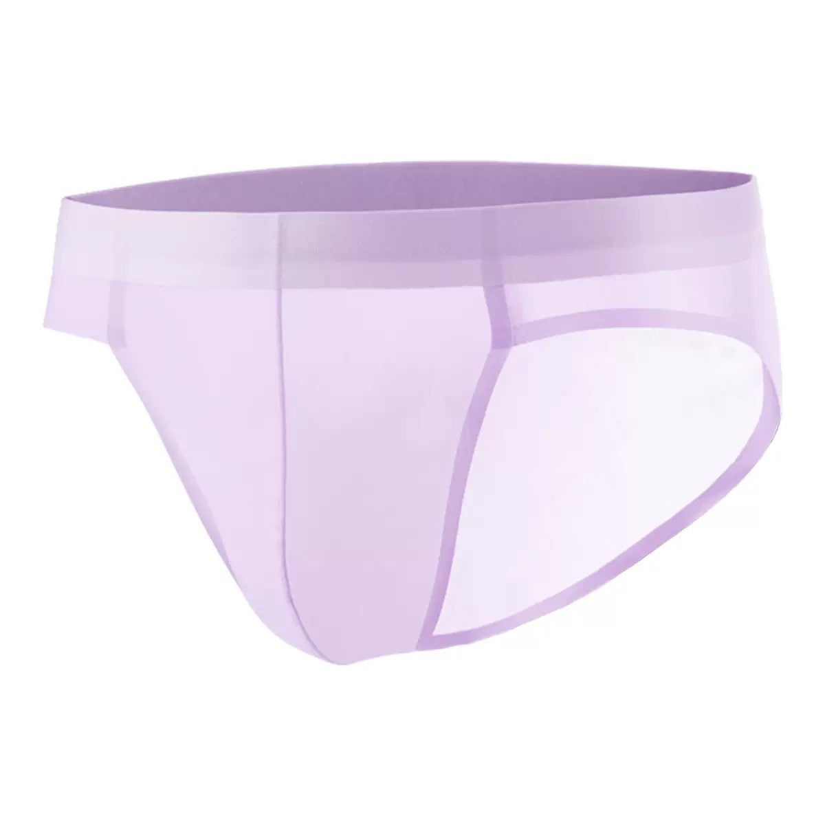 Summer Men's Ice Silk Underwear, Seamless And Enlarged U-shaped Pouch