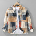 7592 Japanese Fashion Printed Long Sleeve Shirt